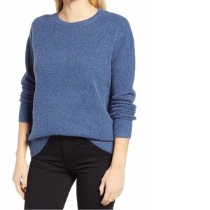 Caslon Blue Crew Neck Sweater